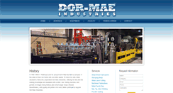 Desktop Screenshot of dormae.com